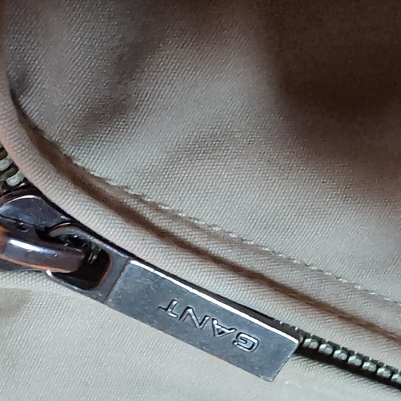 The Gant Classic Men's XL Beige Harrington Preppy College Jacket . - Picture 4 of 16